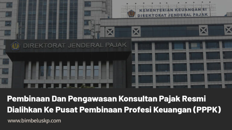 Konsultan Pajak Terdaftar