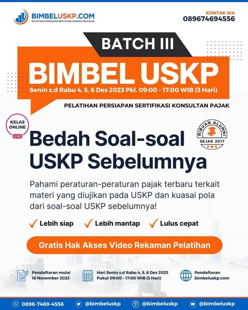 Bimbingan Persiapan USKP A | BIMBEL USKP