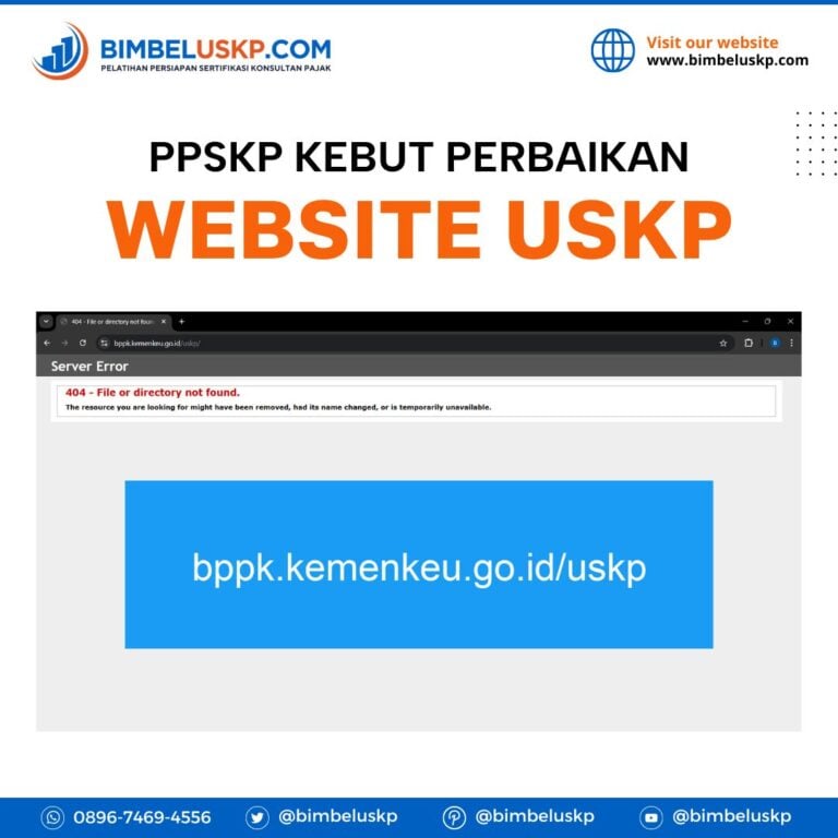 PPSKP Kebut Perbaikan Website Pendaftaran Online USKP