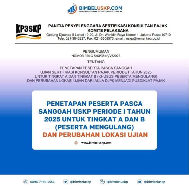 penetapan peserta pasca sanggah