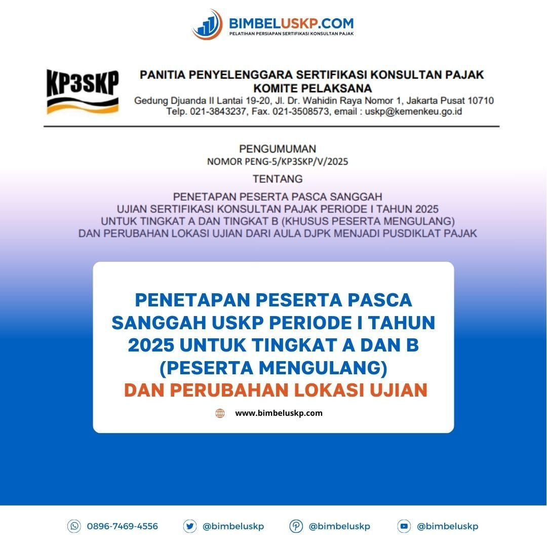 penetapan peserta pasca sanggah