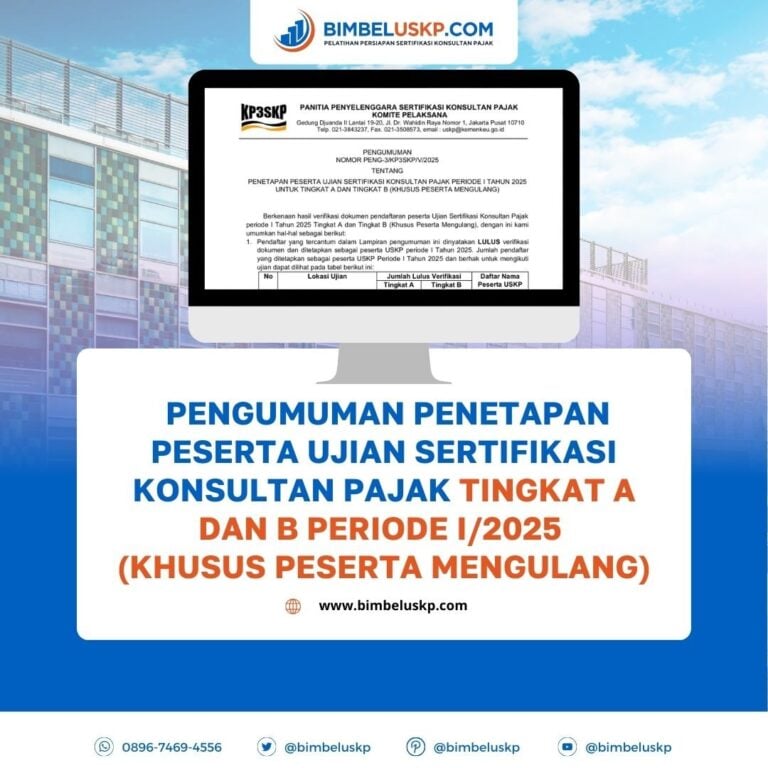 pengumuman penetapan peserta uskp 2025