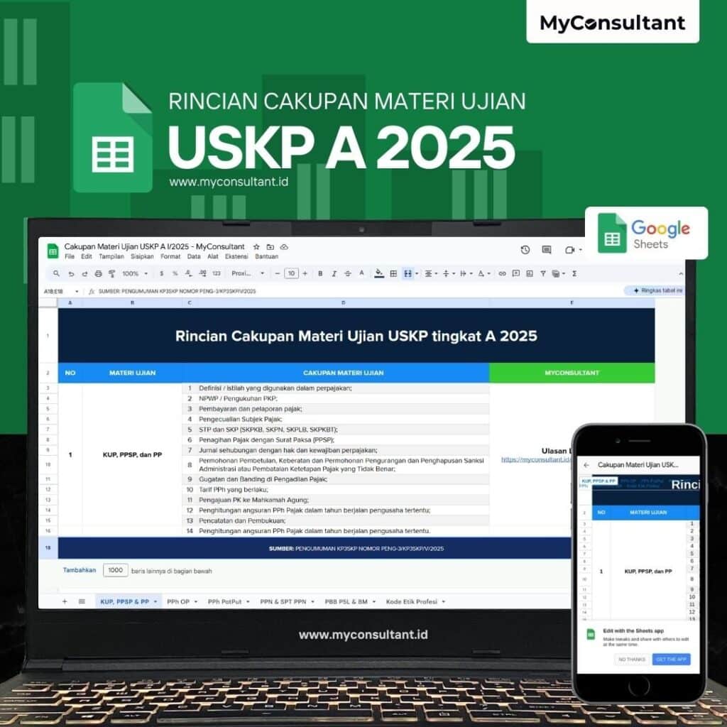 rincian materi ujian uskp a